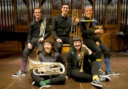 Il quintetto di ottoni  Canaja Brass di Novara 